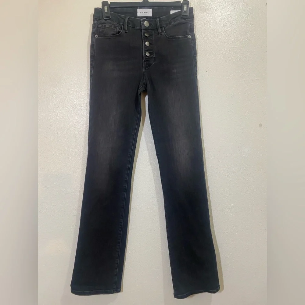 Frame Le Mini Boot Leg Jeans - Picture 1 of 4